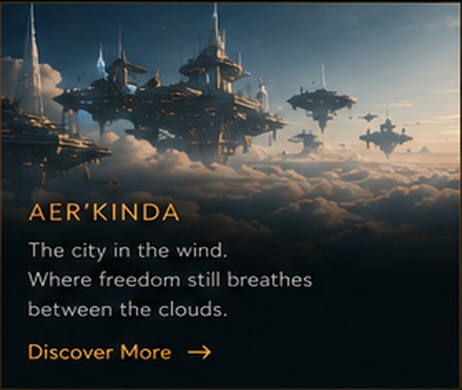 A luminous elevated future settlement
