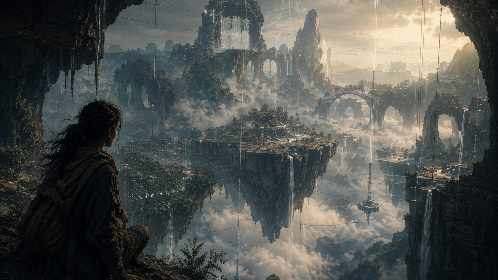 A mysterious fragment of Earth 2045 where hidden systems and landscape overlap