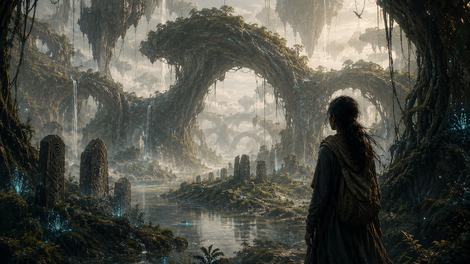 A mysterious landscape in the Mirrorlands