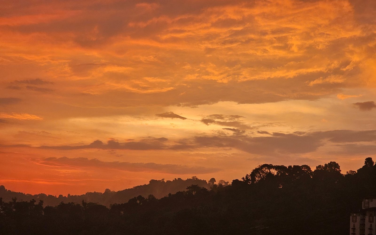 A wide evening view across Kuala Lumpur